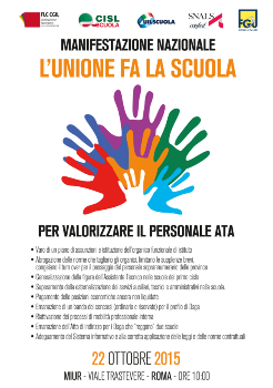 manifesto l'unione fa la scuola ata